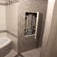 Ремонт ванной комнаты под ключ в Минске, установка скрытых люков